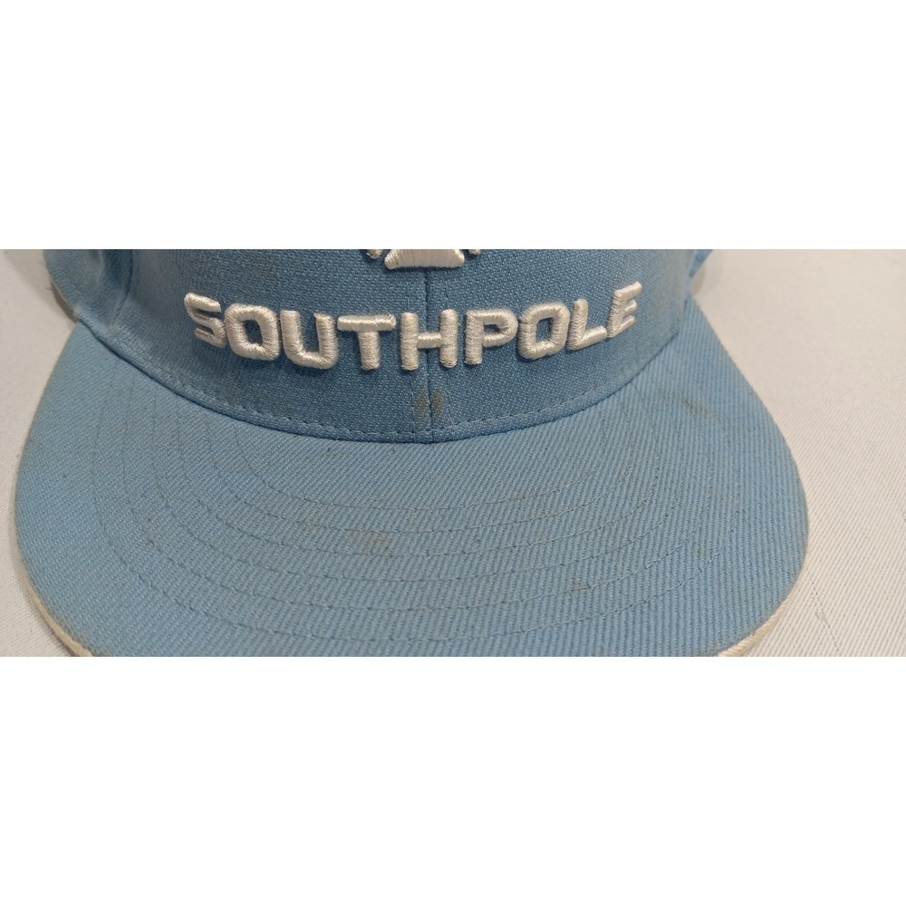 Southpole Light Blue Authentic Collection Baseball Cap Embroidered Logo